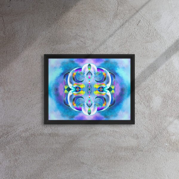 Crystal Ether – A Vision by Eldor Art ( framed Canvas ) - Image 6