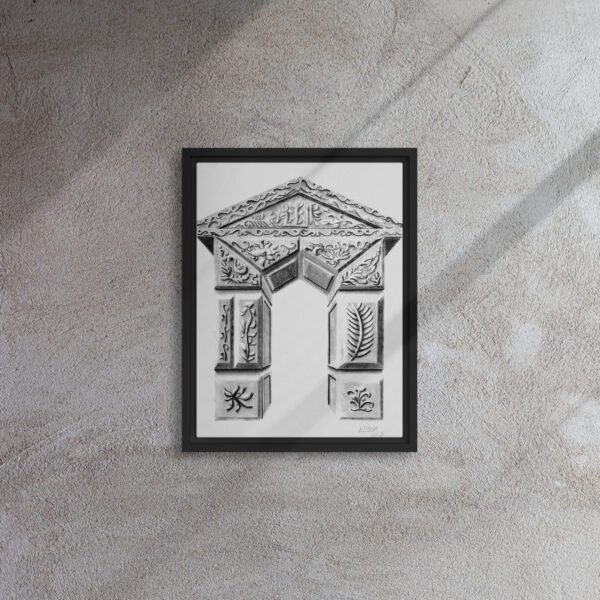 Ornate Arch - Timeless Elegance by Eldor Art ( Framed Canvas ) - Image 2