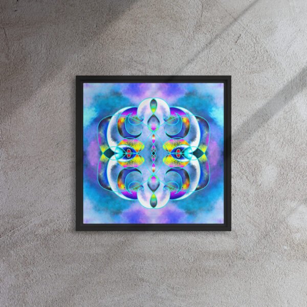 Crystal Ether – A Vision by Eldor Art ( framed Canvas ) - Image 8