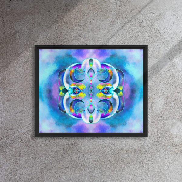 Crystal Ether – A Vision by Eldor Art ( framed Canvas ) - Image 9