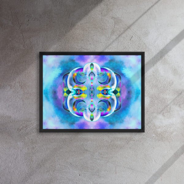 Crystal Ether – A Vision by Eldor Art ( framed Canvas ) - Image 10