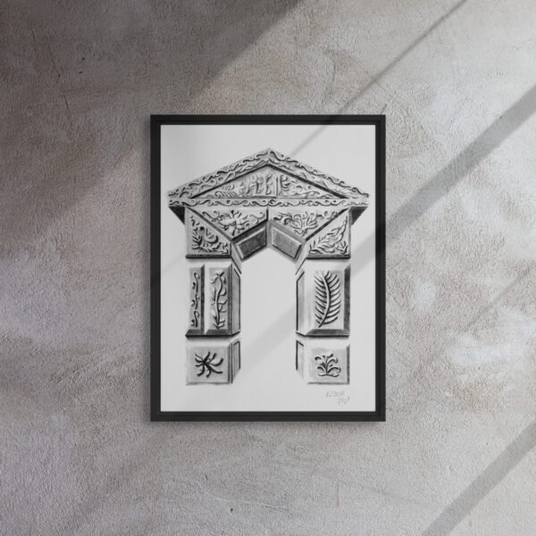 Ornate Arch - Timeless Elegance by Eldor Art ( Framed Canvas ) - Image 4