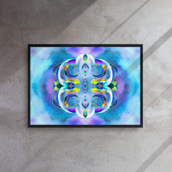 Crystal Ether – A Vision by Eldor Art ( framed Canvas ) - Image 11