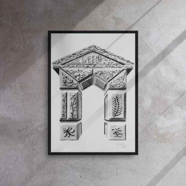 Ornate Arch - Timeless Elegance by Eldor Art ( Framed Canvas ) - Image 5