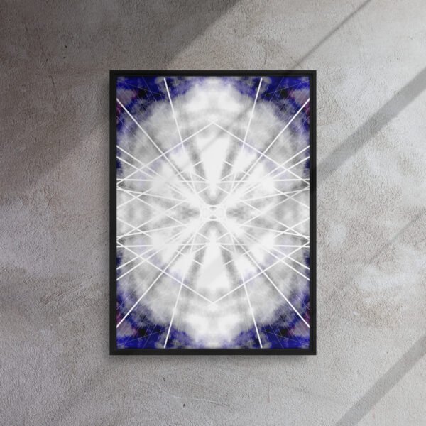 Radiant Fury – Original Artwork by Eldor ( Framed Canvas ) - Image 8