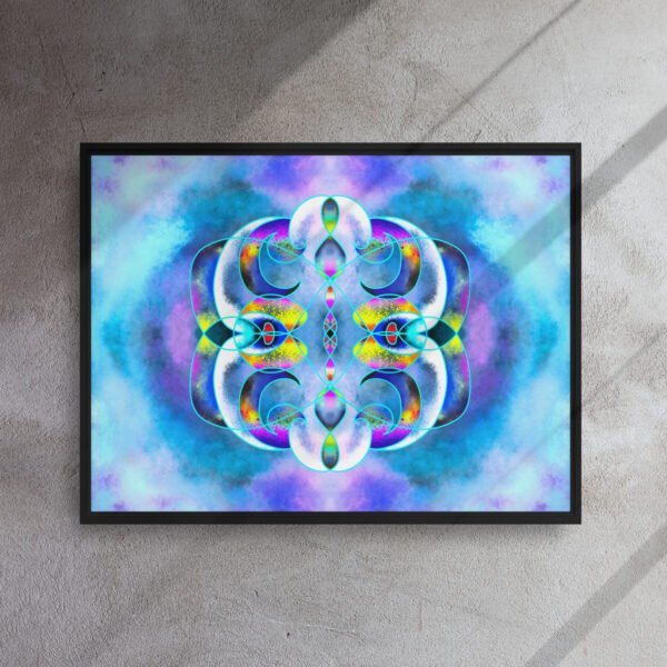 Crystal Ether – A Vision by Eldor Art ( framed Canvas ) - Image 12
