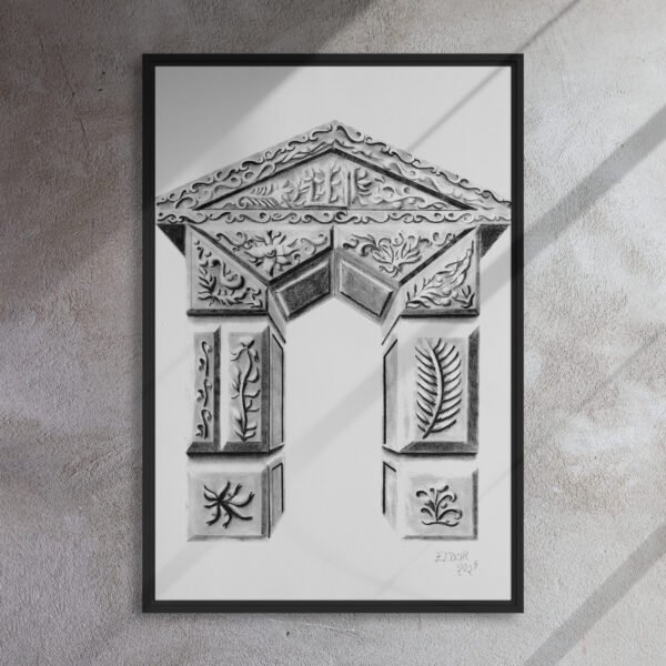 Ornate Arch - Timeless Elegance by Eldor Art ( Framed Canvas ) - Image 6