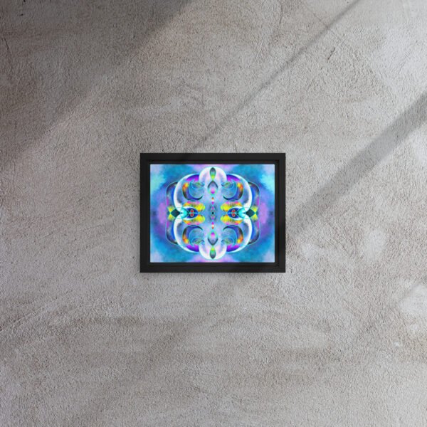 Crystal Ether – A Vision by Eldor Art ( framed Canvas ) - Image 2