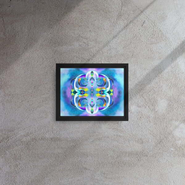 Crystal Ether – A Vision by Eldor Art ( framed Canvas ) - Image 3