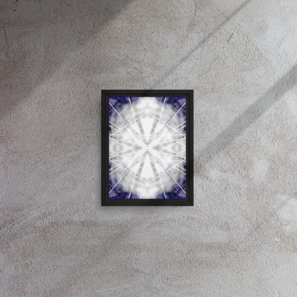 Radiant Fury – Original Artwork by Eldor ( Framed Canvas ) - Image 3