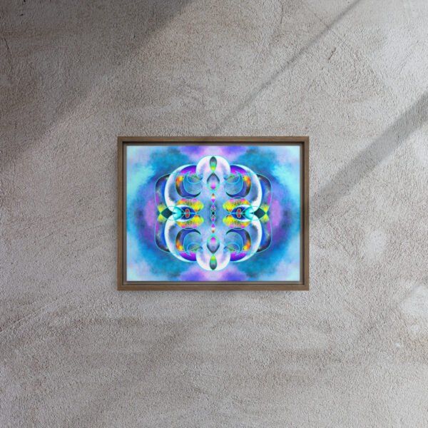 Crystal Ether – A Vision by Eldor Art ( framed Canvas ) - Image 16