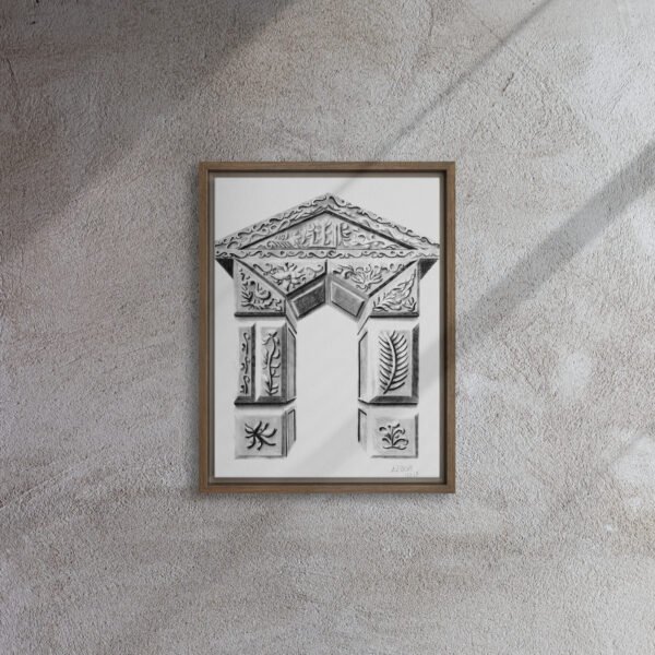 Ornate Arch - Timeless Elegance by Eldor Art ( Framed Canvas ) - Image 7