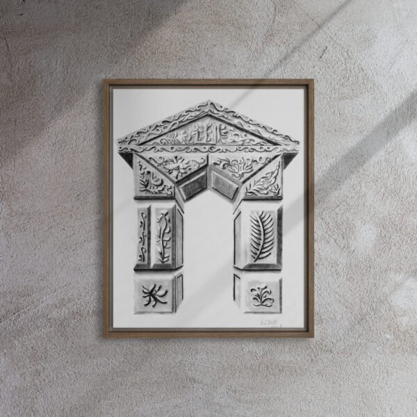 Ornate Arch - Timeless Elegance by Eldor Art ( Framed Canvas ) - Image 8