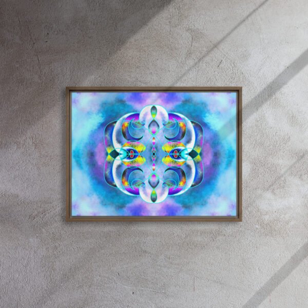 Crystal Ether – A Vision by Eldor Art ( framed Canvas ) - Image 22