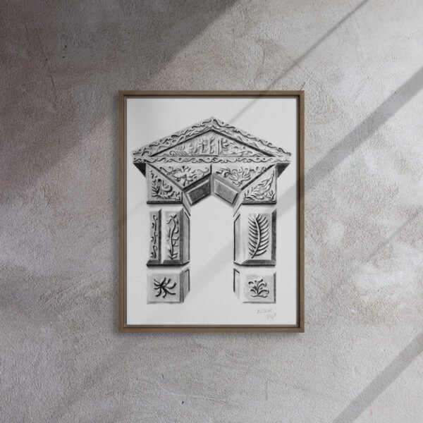 Ornate Arch - Timeless Elegance by Eldor Art ( Framed Canvas ) - Image 9