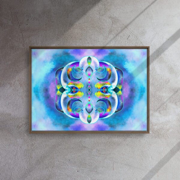 Crystal Ether – A Vision by Eldor Art ( framed Canvas ) - Image 23