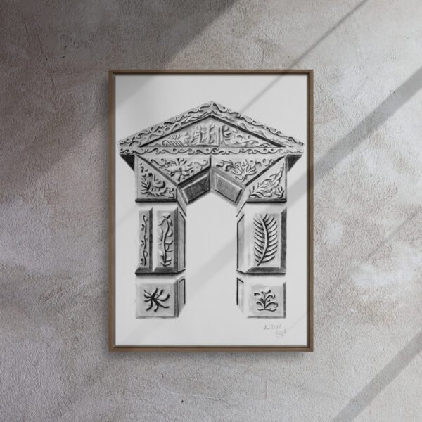 Ornate Arch - Timeless Elegance by Eldor Art ( Framed Canvas ) - Image 10