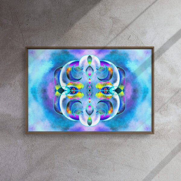 Crystal Ether – A Vision by Eldor Art ( framed Canvas ) - Image 24