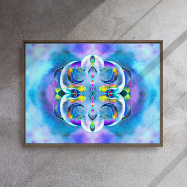 Crystal Ether – A Vision by Eldor Art ( framed Canvas ) - Image 25