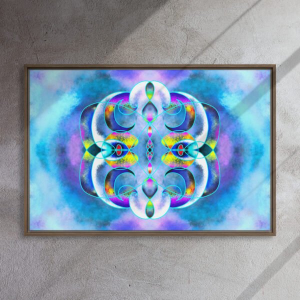 Crystal Ether – A Vision by Eldor Art ( framed Canvas ) - Image 26
