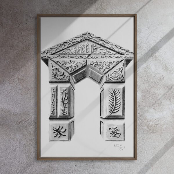 Ornate Arch - Timeless Elegance by Eldor Art ( Framed Canvas ) - Image 12
