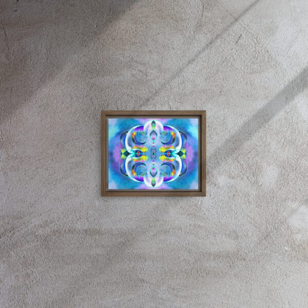 Crystal Ether – A Vision by Eldor Art ( framed Canvas ) - Image 14