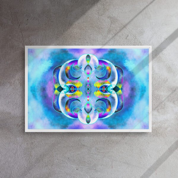 Crystal Ether – A Vision by Eldor Art ( framed Canvas ) - Image 37