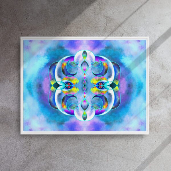 Crystal Ether – A Vision by Eldor Art ( framed Canvas ) - Image 38