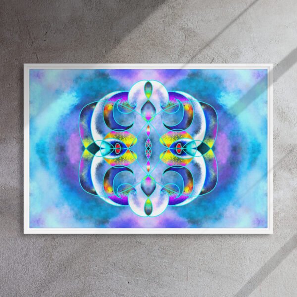Crystal Ether – A Vision by Eldor Art ( framed Canvas ) - Image 39