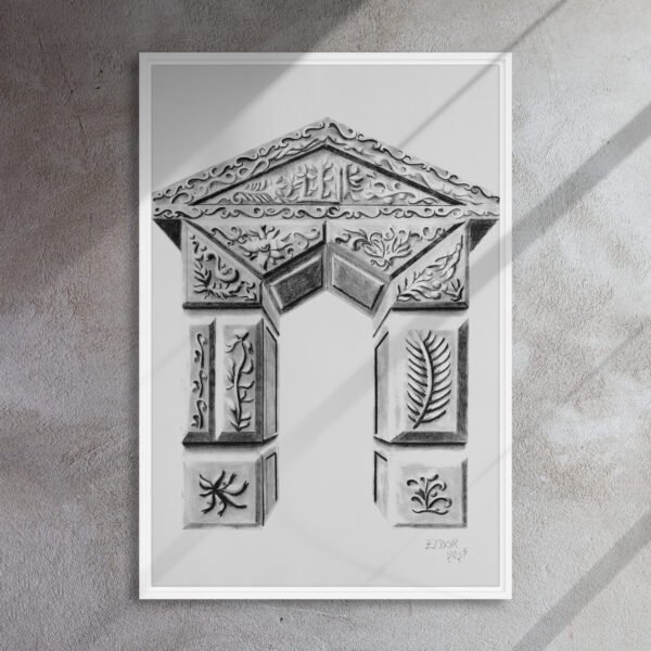 Ornate Arch - Timeless Elegance by Eldor Art ( Framed Canvas ) - Image 18