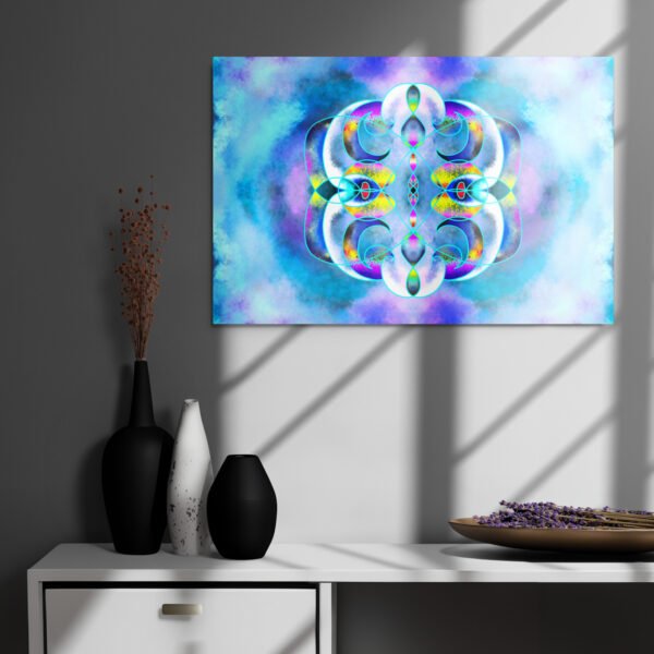 Crystal Ether – A Vision by Eldor Art ( Glossy Metal Print ) - Image 5