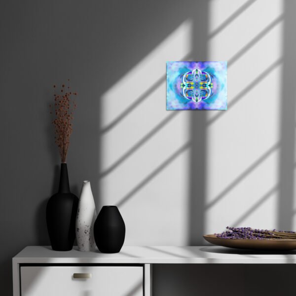 Crystal Ether – A Vision by Eldor Art ( Glossy Metal Print ) - Image 2