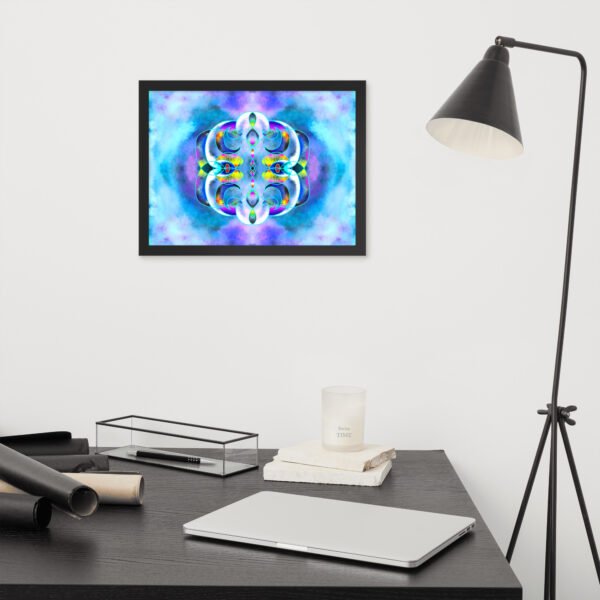 Crystal Ether – A Vision by Eldor Art ( Premium Luster Photo Paper Framed Poster ) - Image 6