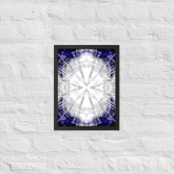 Radiant Fury – Original Digital Artwork by Eldor Art ( Premium Luster Photo Paper Framed Poster ) - Image 3
