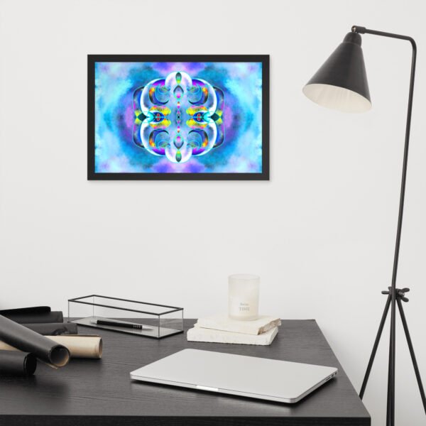 Crystal Ether – A Vision by Eldor Art ( Premium Luster Photo Paper Framed Poster ) - Image 7