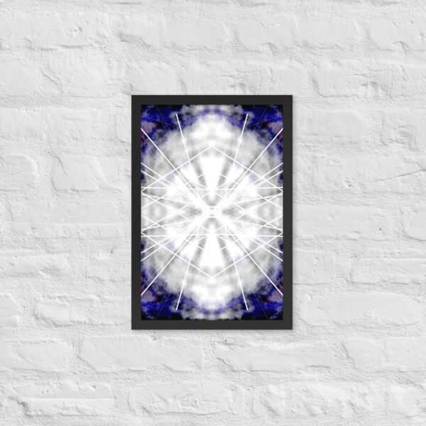 Radiant Fury – Original Digital Artwork by Eldor Art ( Premium Luster Photo Paper Framed Poster ) - Image 4