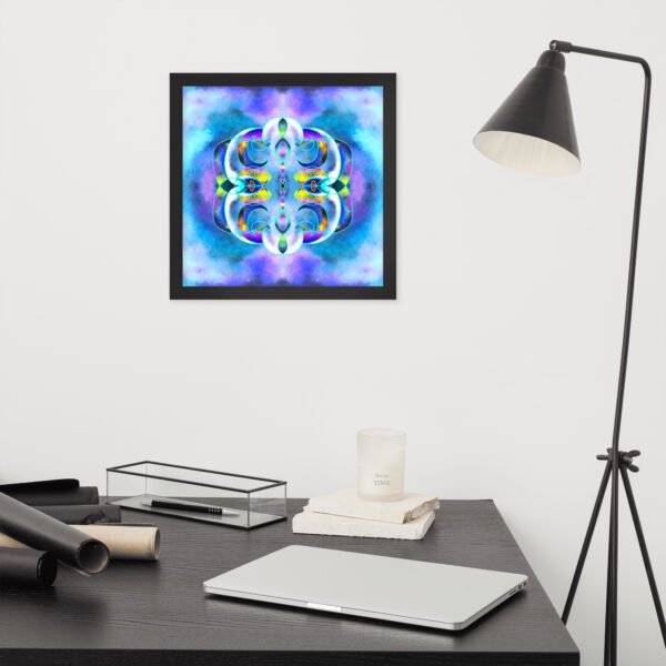 Crystal Ether – A Vision by Eldor Art ( Premium Luster Photo Paper Framed Poster ) - Image 8