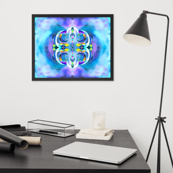 Crystal Ether – A Vision by Eldor Art ( Premium Luster Photo Paper Framed Poster ) - Image 10