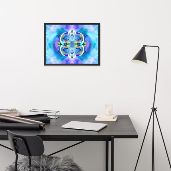 Crystal Ether – A Vision by Eldor Art ( Premium Luster Photo Paper Framed Poster ) - Image 12