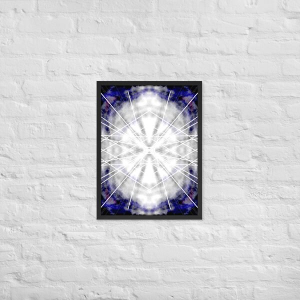 Radiant Fury – Original Digital Artwork by Eldor Art ( Premium Luster Photo Paper Framed Poster ) - Image 6