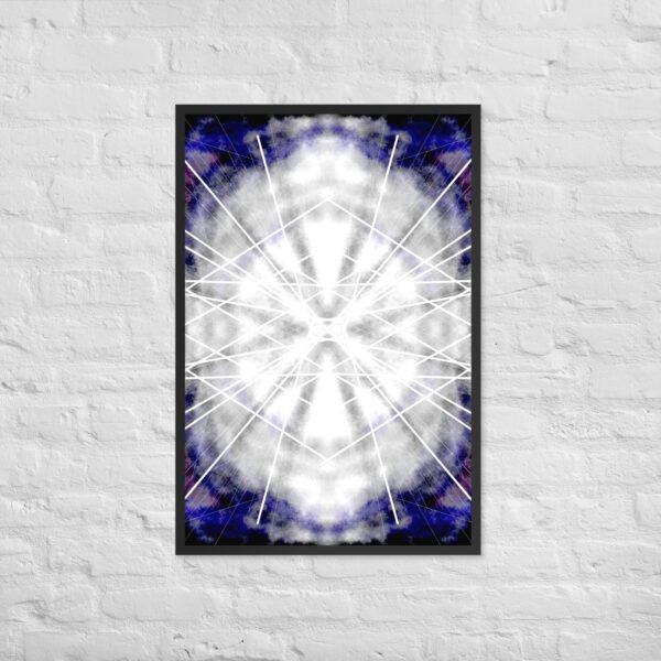 Radiant Fury – Original Digital Artwork by Eldor Art ( Premium Luster Photo Paper Framed Poster ) - Image 7