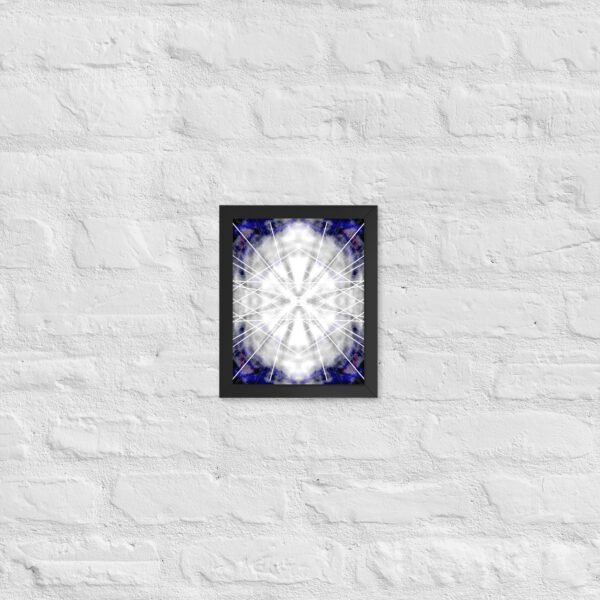 Radiant Fury – Original Digital Artwork by Eldor Art ( Premium Luster Photo Paper Framed Poster ) - Image 2