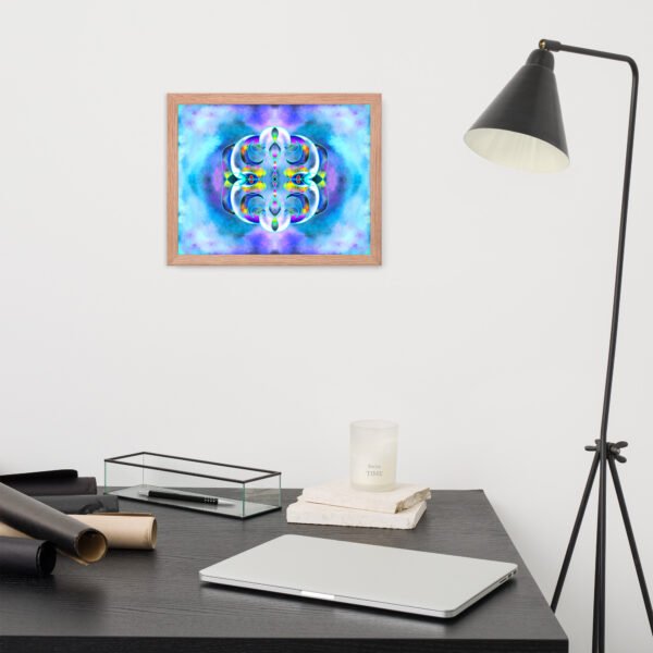 Crystal Ether – A Vision by Eldor Art ( Premium Luster Photo Paper Framed Poster ) - Image 15