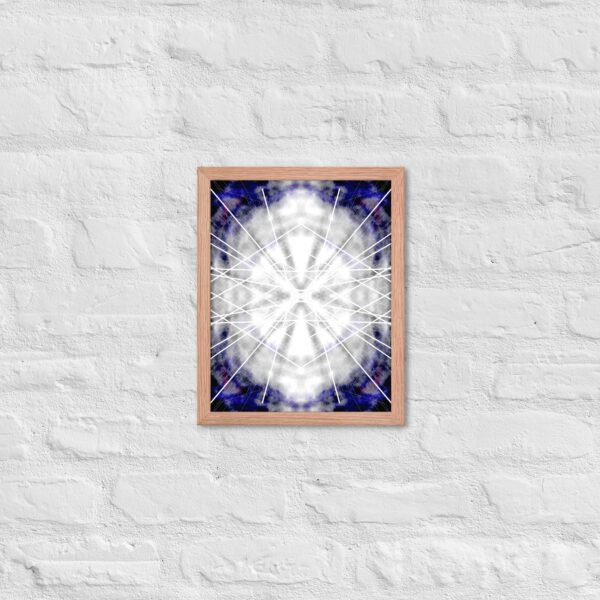 Radiant Fury – Original Digital Artwork by Eldor Art ( Premium Luster Photo Paper Framed Poster ) - Image 9