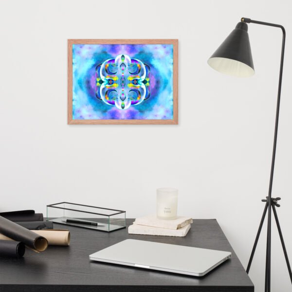 Crystal Ether – A Vision by Eldor Art ( Premium Luster Photo Paper Framed Poster ) - Image 17