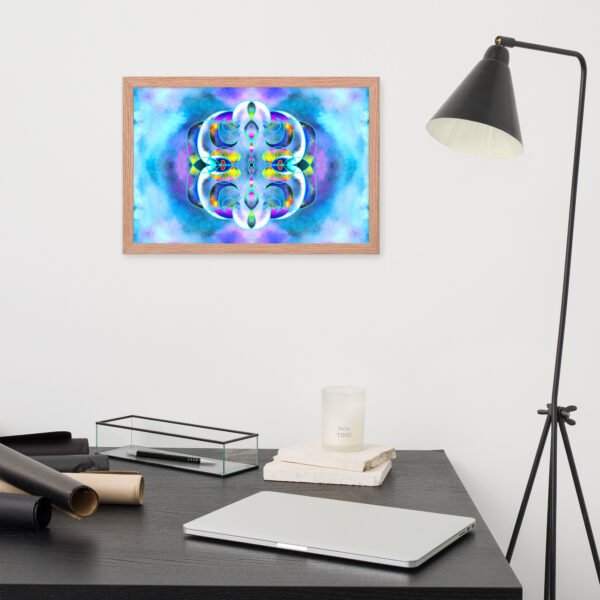 Crystal Ether – A Vision by Eldor Art ( Premium Luster Photo Paper Framed Poster ) - Image 18