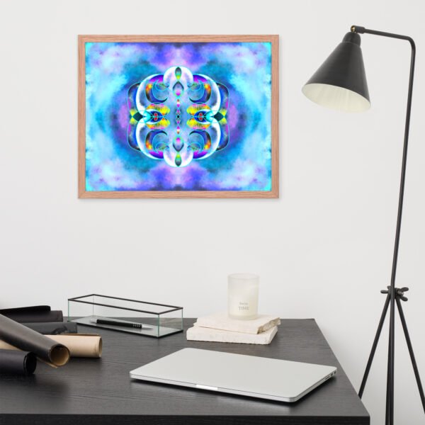 Crystal Ether – A Vision by Eldor Art ( Premium Luster Photo Paper Framed Poster ) - Image 21