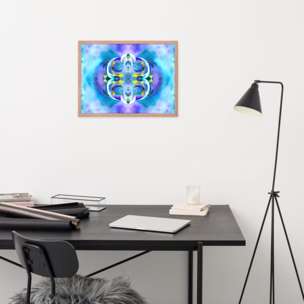 Crystal Ether – A Vision by Eldor Art ( Premium Luster Photo Paper Framed Poster ) - Image 23