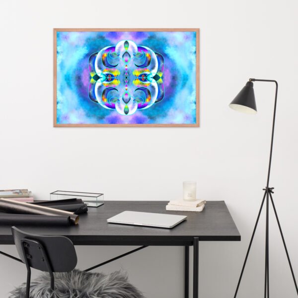 Crystal Ether – A Vision by Eldor Art ( Premium Luster Photo Paper Framed Poster ) - Image 24