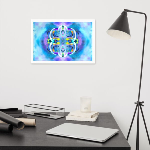 Crystal Ether – A Vision by Eldor Art ( Premium Luster Photo Paper Framed Poster ) - Image 30